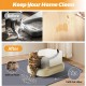 Kalolary Extra Large Cat Litter Mat - Cat Bowl Silicone Litter Mat for Litter Control, Soft for Cat Paws, Waterproof & Easy to Clean (Grey, 130 x 65 cm) Kalolary Extra Large Cat Litter Mat - Cat Bowl Silicone Litter Mat for Litter Control, Soft for Cat Paws, Waterproof & Easy to Clean (Grey, 130 x 65 cm)