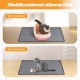 Kalolary Extra Large Cat Litter Mat - Cat Bowl Silicone Litter Mat for Litter Control, Soft for Cat Paws, Waterproof & Easy to Clean (Grey, 130 x 65 cm) Kalolary Extra Large Cat Litter Mat - Cat Bowl Silicone Litter Mat for Litter Control, Soft for Cat Paws, Waterproof & Easy to Clean (Grey, 130 x 65 cm)