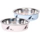 Karlie Ascar Stainless Steel Cat Bowl, Blue, 160 ml, Diameter 10 cm Karlie Ascar Stainless Steel Cat Bowl, Blue, 160 ml, Diameter 10 cm