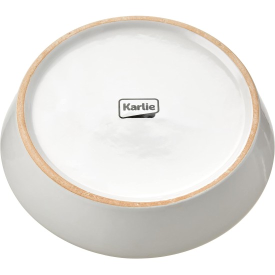 Karlie Hand Painted 2 Cats Cartoon First Class Pottery Cat Dish, 16 cm/ 200 ml Karlie Hand Painted 2 Cats Cartoon First Class Pottery Cat Dish, 16 cm/ 200 ml