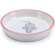 Karlie Hand Painted Curry Mouse Cartoon First Class Pottery Cat Dish, 16 cm/ 200 ml