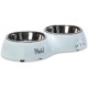 Karlie Rana Cat Bowl Dinner Set 2 Light Blue 522654 400 ml Karlie Rana Cat Bowl Dinner Set 2 Light Blue 522654 400 ml