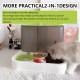 Kathson Automatic Cat Food and Water Dispenser with Large Capacity, All-in-One Gravity Feeder for Small Dogs, Puppies, Cats, Pets (White) Kathson Automatic Cat Food and Water Dispenser with Large Capacity, All-in-One Gravity Feeder for Small Dogs, Puppies, Cats, Pets (White)