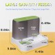 Kathson Automatic Cat Food and Water Dispenser with Large Capacity, All-in-One Gravity Feeder for Small Dogs, Puppies, Cats, Pets (White) Kathson Automatic Cat Food and Water Dispenser with Large Capacity, All-in-One Gravity Feeder for Small Dogs, Puppies, Cats, Pets (White)