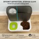 Kathson Automatic Cat Food and Water Dispenser with Large Capacity, All-in-One Gravity Feeder for Small Dogs, Puppies, Cats, Pets (White) Kathson Automatic Cat Food and Water Dispenser with Large Capacity, All-in-One Gravity Feeder for Small Dogs, Puppies, Cats, Pets (White)