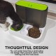 Kathson Automatic Cat Food and Water Dispenser with Large Capacity, All-in-One Gravity Feeder for Small Dogs, Puppies, Cats, Pets (White) Kathson Automatic Cat Food and Water Dispenser with Large Capacity, All-in-One Gravity Feeder for Small Dogs, Puppies, Cats, Pets (White)