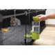 Kerbl Pet Feeder 1000 ml, for Rabbits and Small Animals, Grid Attachment, Automatic Slipping, Robust, Green, Transparent, 11 x 20 x 20 cm Kerbl Pet Feeder 1000 ml, for Rabbits and Small Animals, Grid Attachment, Automatic Slipping, Robust, Green, Transparent, 11 x 20 x 20 cm