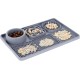 Kerbl Pet Licking Mat XL, for Dogs and Cats, Various Surfaces, Integrated Bowl, Non-Slip, Silicone, Grey, 30 x 20 cm Kerbl Pet Licking Mat XL, for Dogs and Cats, Various Surfaces, Integrated Bowl, Non-Slip, Silicone, Grey, 30 x 20 cm
