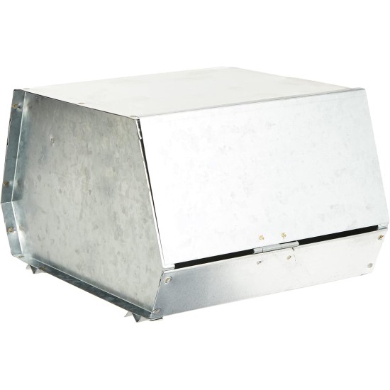 Kerbl Rabbit Feeder Galvanized Feed Area, 2200 ml Kerbl Rabbit Feeder Galvanized Feed Area, 2200 ml