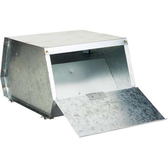 Kerbl Rabbit Feeder Galvanized Feed Area, 2200 ml Kerbl Rabbit Feeder Galvanized Feed Area, 2200 ml