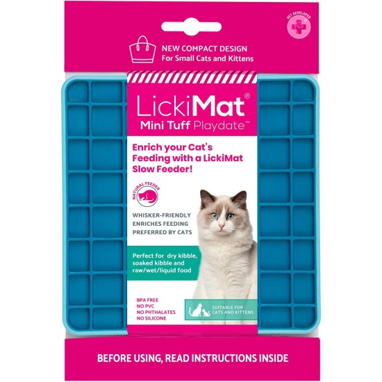 LICKIMAT Cat TUFF Mini Classic Modern Feeding Family LICKIMAT Cat TUFF Mini Classic Modern Feeding Family