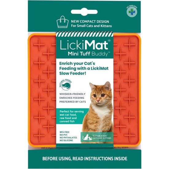 LICKIMAT Cat TUFF Mini Classic Modern Feeding Family LICKIMAT Cat TUFF Mini Classic Modern Feeding Family