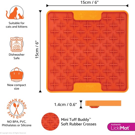 LICKIMAT Cat TUFF Mini Classic Modern Feeding Family LICKIMAT Cat TUFF Mini Classic Modern Feeding Family