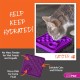 LICKIMAT Catster Cat Feeding Mat, Slow Feeder with Micro Bowl for Extra Hydration, Perfect for Food, Treats, Yogurt and Anxiety Relief for Cats LICKIMAT Catster Cat Feeding Mat, Slow Feeder with Micro Bowl for Extra Hydration, Perfect for Food, Treats, Yogurt and Anxiety Relief for Cats