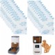 LNGJIN Silica Gel Desiccant Pack, Desiccant for Automatic Feeders, Silica Bag, Desiccant Bag, Desiccant Replacement for 5L Feeders, 25 g x 22 Pieces LNGJIN Silica Gel Desiccant Pack, Desiccant for Automatic Feeders, Silica Bag, Desiccant Bag, Desiccant Replacement for 5L Feeders, 25 g x 22 Pieces
