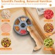 Lafisun Automatic Cat Wet Food, 6 Meals Wet Automatic Feeder for Cats with 2 Ice Packs, Programmable Timer, Cat Food Automatic Wet Food Lafisun Automatic Cat Wet Food, 6 Meals Wet Automatic Feeder for Cats with 2 Ice Packs, Programmable Timer, Cat Food Automatic Wet Food