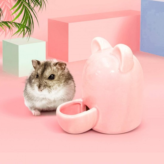 Lgel Ceramic Water Bottle, Hamster Water Bottle, Ceramic White, Automatic Water Dispenser Hamster Ceramic, Hamster Water Bottle, Ceramic, Mute for Hedgehog, Rabbit, Totoro, Cat, 300 ml Lgel Ceramic Water Bottle, Hamster Water Bottle, Ceramic White, Automatic Water Dispenser Hamster Ceramic, Hamster Water Bottle, Ceramic, Mute for Hedgehog, Rabbit, Totoro, Cat, 300 ml