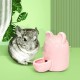 Lgel Ceramic Water Bottle, Hamster Water Bottle, Ceramic White, Automatic Water Dispenser Hamster Ceramic, Hamster Water Bottle, Ceramic, Mute for Hedgehog, Rabbit, Totoro, Cat, 300 ml