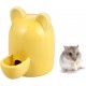 Lgel Ceramic Water Bottle, Hamster Water Bottle, Ceramic White, Automatic Water Dispenser Hamster Ceramic, Hamster Water Bottle, Ceramic, Mute for Hedgehog, Rabbit, Totoro, Cat, 300 ml