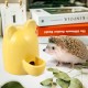 Lgel Ceramic Water Bottle, Hamster Water Bottle, Ceramic White, Automatic Water Dispenser Hamster Ceramic, Hamster Water Bottle, Ceramic, Mute for Hedgehog, Rabbit, Totoro, Cat, 300 ml
