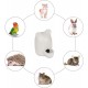 Lgel Ceramic Water Bottle, Hamster Water Bottle, Ceramic White, Automatic Water Dispenser Hamster Ceramic, Hamster Water Bottle, Ceramic, Mute for Hedgehog, Rabbit, Totoro, Cat, 300 ml