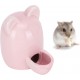 Lgel Ceramic Water Bottle, Hamster Water Bottle, Ceramic White, Automatic Water Dispenser Hamster Ceramic, Hamster Water Bottle, Ceramic, Mute for Hedgehog, Rabbit, Totoro, Cat, 300 ml