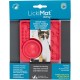 LickiMat Kitty Lick Mat for Kittens 10 x 10 cm, Colour: Turquoise LickiMat Kitty Lick Mat for Kittens 10 x 10 cm, Colour: Turquoise