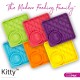 LickiMat Kitty Lick Mat for Kittens 10 x 10 cm, Colour: Turquoise LickiMat Kitty Lick Mat for Kittens 10 x 10 cm, Colour: Turquoise