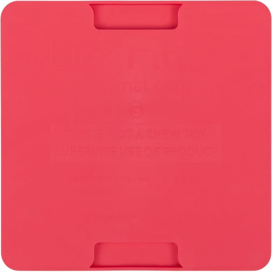 LickiMat Mini Classic Playdate Cat Food Mat, Slow Feeder Bowl for Boredom & Anxiety Relief for Cats, Perfect for Food, Treats, Yogurt and Peanut Butter, Fun Alternative to LickiMat Mini Classic Playdate Cat Food Mat, Slow Feeder Bowl for Boredom & Anxiety Relief for Cats, Perfect for Food, Treats, Yogurt and Peanut Butter, Fun Alternative to