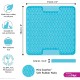 LickiMat Mini Classic Playdate Cat Food Mat, Slow Feeder Bowl for Boredom & Anxiety Relief for Cats, Perfect for Food, Treats, Yogurt and Peanut Butter, Fun Alternative to LickiMat Mini Classic Playdate Cat Food Mat, Slow Feeder Bowl for Boredom & Anxiety Relief for Cats, Perfect for Food, Treats, Yogurt and Peanut Butter, Fun Alternative to