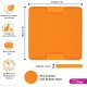 LickiMat Mini Classic Playdate Cat Food Mat, Slow Feeder Bowl for Boredom & Anxiety Relief for Cats, Perfect for Food, Treats, Yogurt and Peanut Butter, Fun Alternative to LickiMat Mini Classic Playdate Cat Food Mat, Slow Feeder Bowl for Boredom & Anxiety Relief for Cats, Perfect for Food, Treats, Yogurt and Peanut Butter, Fun Alternative to