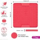 LickiMat Mini Classic Playdate Cat Food Mat, Slow Feeder Bowl for Boredom & Anxiety Relief for Cats, Perfect for Food, Treats, Yogurt and Peanut Butter, Fun Alternative to LickiMat Mini Classic Playdate Cat Food Mat, Slow Feeder Bowl for Boredom & Anxiety Relief for Cats, Perfect for Food, Treats, Yogurt and Peanut Butter, Fun Alternative to