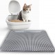 Littycat Cat Litter Mat Cat Litter Tray Mat in Size 60 x 45 cm, Double Layer, Waterproof, Soft EVA Mat with Honeycomb Design, Non-Slip, Ideal for Cat Litter Tray in Grey Littycat Cat Litter Mat Cat Litter Tray Mat in Size 60 x 45 cm, Double Layer, Waterproof, Soft EVA Mat with Honeycomb Design, Non-Slip, Ideal for Cat Litter Tray in Grey