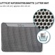 Littycat Cat Litter Mat Cat Litter Tray Mat in Size 60 x 45 cm, Double Layer, Waterproof, Soft EVA Mat with Honeycomb Design, Non-Slip, Ideal for Cat Litter Tray in Grey Littycat Cat Litter Mat Cat Litter Tray Mat in Size 60 x 45 cm, Double Layer, Waterproof, Soft EVA Mat with Honeycomb Design, Non-Slip, Ideal for Cat Litter Tray in Grey
