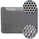 Littycat Cat Litter Mat Cat Litter Tray Mat in Size 60 x 45 cm, Double Layer, Waterproof, Soft EVA Mat with Honeycomb Design, Non-Slip, Ideal for Cat Litter Tray in Grey Littycat Cat Litter Mat Cat Litter Tray Mat in Size 60 x 45 cm, Double Layer, Waterproof, Soft EVA Mat with Honeycomb Design, Non-Slip, Ideal for Cat Litter Tray in Grey