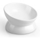 LoeJan Elevated Cat Bowl 5oz Ceramic Raised and Tilted Water Bowl, Anti Vomiting and Protect Pet Spine, Cat Bowl for Small Dogs, Thick Cats, Kittens LoeJan Elevated Cat Bowl 5oz Ceramic Raised and Tilted Water Bowl, Anti Vomiting and Protect Pet Spine, Cat Bowl for Small Dogs, Thick Cats, Kittens