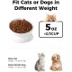 LoeJan Elevated Cat Bowl 5oz Ceramic Raised and Tilted Water Bowl, Anti Vomiting and Protect Pet Spine, Cat Bowl for Small Dogs, Thick Cats, Kittens LoeJan Elevated Cat Bowl 5oz Ceramic Raised and Tilted Water Bowl, Anti Vomiting and Protect Pet Spine, Cat Bowl for Small Dogs, Thick Cats, Kittens