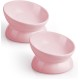 LoeJan Elevated Cat Bowl 5oz Ceramic Raised and Tilted Water Bowl, Anti Vomiting and Protect Pet Spine, Cat Bowl for Small Dogs, Thick Cats, Kittens LoeJan Elevated Cat Bowl 5oz Ceramic Raised and Tilted Water Bowl, Anti Vomiting and Protect Pet Spine, Cat Bowl for Small Dogs, Thick Cats, Kittens