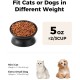 LoeJan Elevated Cat Bowl 5oz Ceramic Raised and Tilted Water Bowl, Anti Vomiting and Protect Pet Spine, Cat Bowl for Small Dogs, Thick Cats, Kittens LoeJan Elevated Cat Bowl 5oz Ceramic Raised and Tilted Water Bowl, Anti Vomiting and Protect Pet Spine, Cat Bowl for Small Dogs, Thick Cats, Kittens