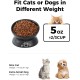 LoeJan Elevated Cat Bowl 5oz Ceramic Raised and Tilted Water Bowl, Anti Vomiting and Protect Pet Spine, Cat Bowl for Small Dogs, Thick Cats, Kittens LoeJan Elevated Cat Bowl 5oz Ceramic Raised and Tilted Water Bowl, Anti Vomiting and Protect Pet Spine, Cat Bowl for Small Dogs, Thick Cats, Kittens