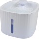 Love Story, 3 Litre White Water Fountain for Animals 20.5 x 20.5 x 16 cm