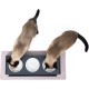 LucyBalu® Bowl Mat for Cats, Cat Mat for Water & Food Bowl, Silicone Mat as Non-Slip Mat for Cat Bowl, Feeding Mat for Cats, Rectangular, Taupe LucyBalu® Bowl Mat for Cats, Cat Mat for Water & Food Bowl, Silicone Mat as Non-Slip Mat for Cat Bowl, Feeding Mat for Cats, Rectangular, Taupe