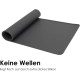 LucyBalu® Bowl Mat for Cats, Cat Mat for Water & Food Bowl, Silicone Mat as Non-Slip Mat for Cat Bowl, Feeding Mat, Cat Feeding Mat, Rectangular, XL Taupe