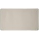 LucyBalu® Bowl Mat for Cats, Cat Mat for Water & Food Bowl, Silicone Mat as Non-Slip Mat for Cat Bowl, Feeding Mat, Cat Feeding Mat, Rectangular, XL Taupe