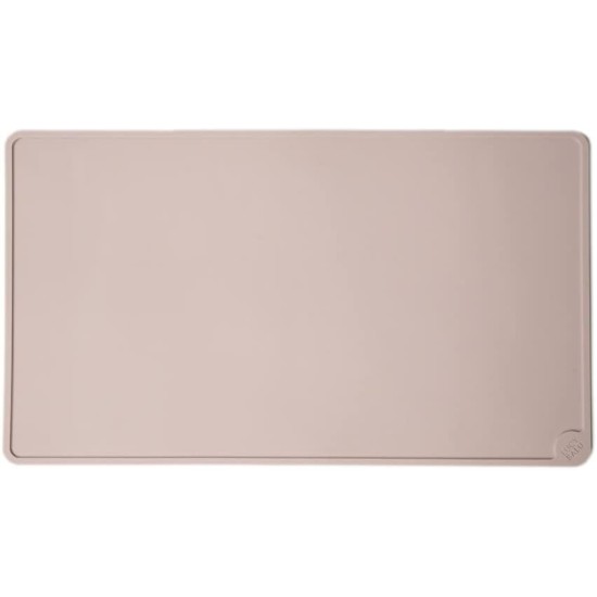 LucyBalu® Bowl Mat for Cats, Cat Mat for Water & Food Bowl, Silicone Mat as Non-Slip Mat for Cat Bowl, Feeding Mat, Cat Feeding Mat, Rectangular, XL Taupe LucyBalu® Bowl Mat for Cats, Cat Mat for Water & Food Bowl, Silicone Mat as Non-Slip Mat for Cat Bowl, Feeding Mat, Cat Feeding Mat, Rectangular, XL Taupe