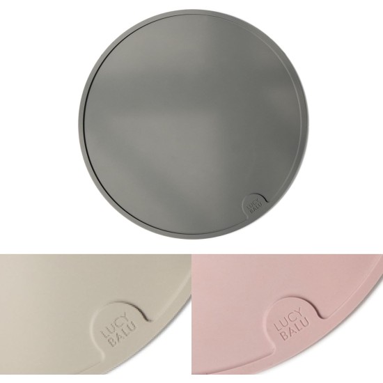 LucyBalu® Bowl Mat for Cats, Cat Mat for Water & Food Bowl, Silicone Mat as Non-Slip Mat for Cat Bowl, Feeding Mat, Cat Feeding Mat, Rectangular, XL Taupe LucyBalu® Bowl Mat for Cats, Cat Mat for Water & Food Bowl, Silicone Mat as Non-Slip Mat for Cat Bowl, Feeding Mat, Cat Feeding Mat, Rectangular, XL Taupe