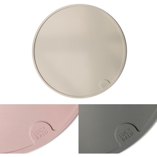 LucyBalu® Bowl Mat for Cats, Cat Mat for Water & Food Bowl, Silicone Mat as Non-Slip Mat for Cat Bowl, Feeding Mat, Cat Feeding Mat, Rectangular, XL Taupe LucyBalu® Bowl Mat for Cats, Cat Mat for Water & Food Bowl, Silicone Mat as Non-Slip Mat for Cat Bowl, Feeding Mat, Cat Feeding Mat, Rectangular, XL Taupe