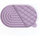 LucyBalu® ZENPAD Licking Mat for Cats, Slow Feeder, Licking Mat Made of Food-Grade Silicone, Silicone Mat for Licking, Rose LucyBalu® ZENPAD Licking Mat for Cats, Slow Feeder, Licking Mat Made of Food-Grade Silicone, Silicone Mat for Licking, Rose