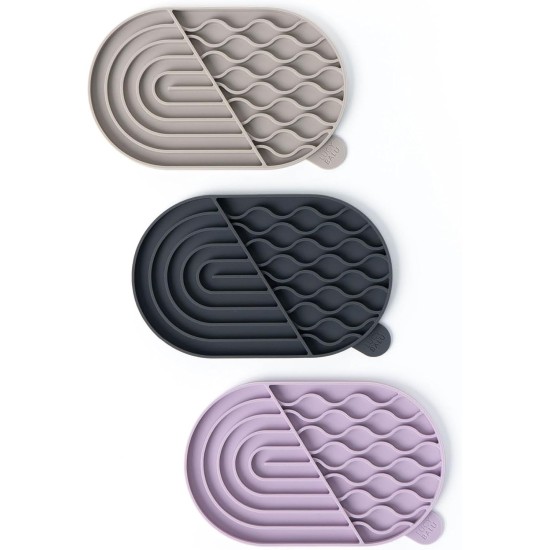 LucyBalu® ZENPAD Licking Mat for Cats, Slow Feeder, Licking Mat Made of Food-Grade Silicone, Silicone Mat for Licking, Rose LucyBalu® ZENPAD Licking Mat for Cats, Slow Feeder, Licking Mat Made of Food-Grade Silicone, Silicone Mat for Licking, Rose