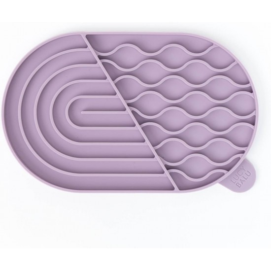 LucyBalu® Zenpad Lick Mat for Cats, Cat Licking Mat, Slow Feeder, Lick Mat Made of Food-Grade Silicone, Silicone Mat for Licking, Anthracite LucyBalu® Zenpad Lick Mat for Cats, Cat Licking Mat, Slow Feeder, Lick Mat Made of Food-Grade Silicone, Silicone Mat for Licking, Anthracite